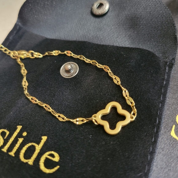 NWT Slide Honey Box 18K Gold Plated Jewelry - Picture 5 of 9